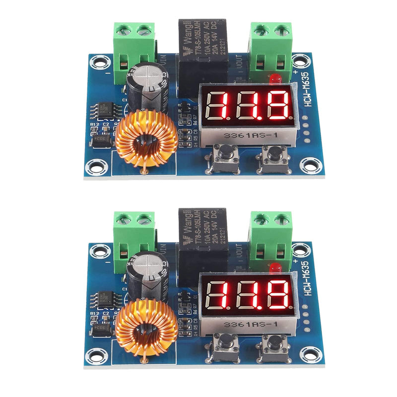 2pcs XH-M609 DC Voltage Protection Module 12-36V Digital Display Over-Discharge Circuit Protection Module