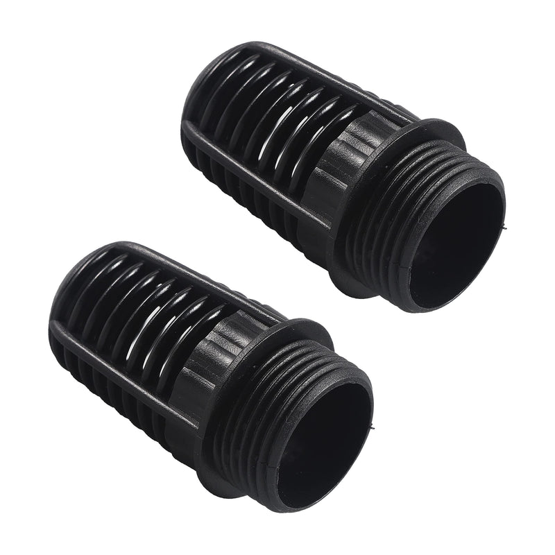 TOMEX 1 Inch Threaded Suction/Overflow Strainer, Screen Strainer 1 Inch (2 Pack)
