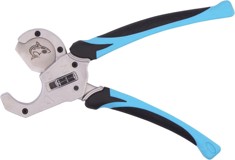 SharkBite Pro-Grade PEX Cutter, Cuts 1/4 Inch to 1 Inch CTS, 25880 Silver Pro PEX Pipe Cutter & Blade