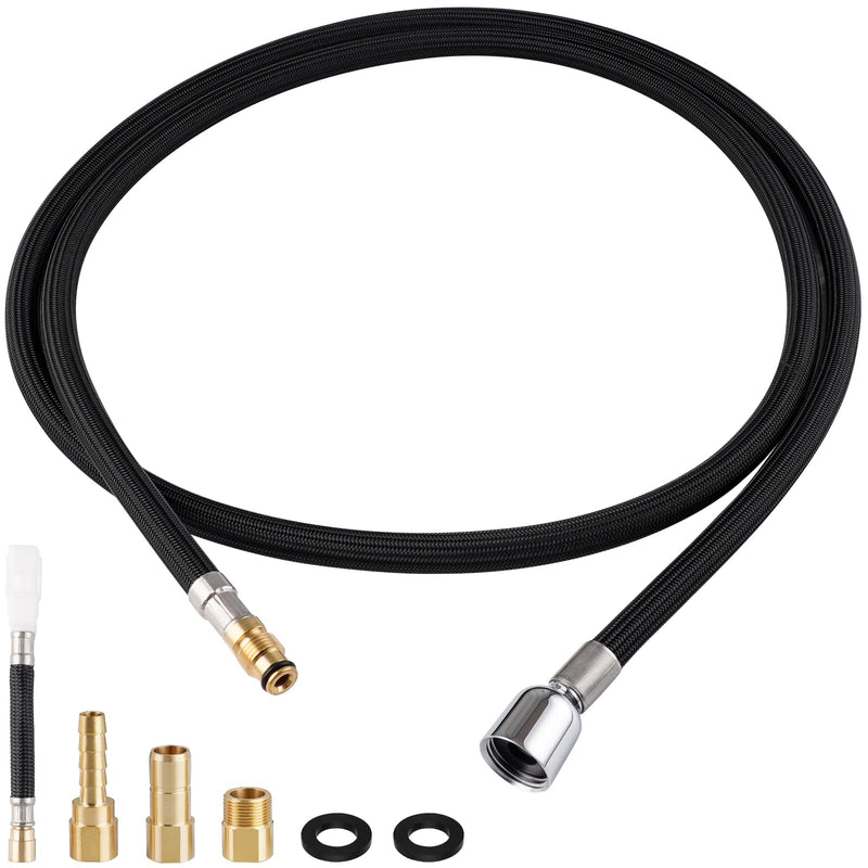 Hygie Rinse K-1219935-BC Hose Kit Compatible with Kohler Pull Down Kitchen Faucet, 68 Inches Pull-Out Kitchen Faucet Hose Replacement Part of K-1304674-BC, Spray Hose Replacement Hose Kit