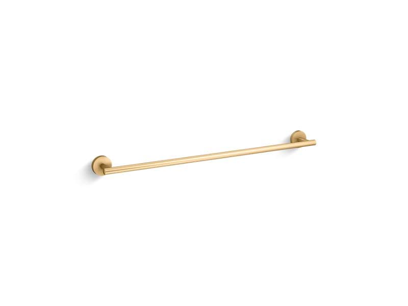 Kohler 27287-2MB Elate® 24" Towel bar, Vibrant Brushed Moderne Brass