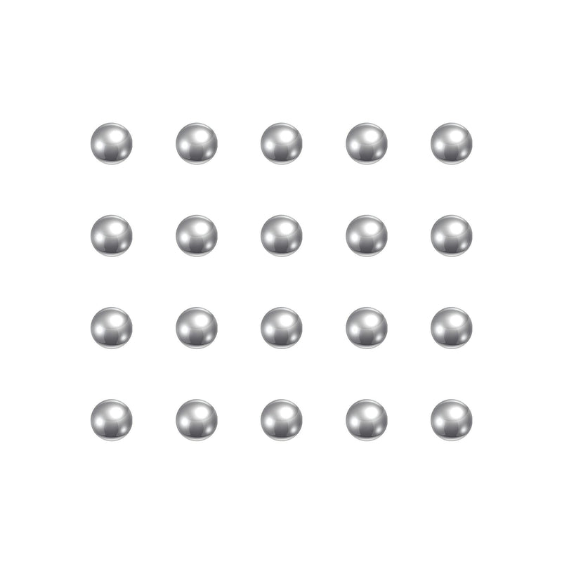 uxcell 50pcs 2.5mm Chrome Steel Bearing Balls G5 Precision