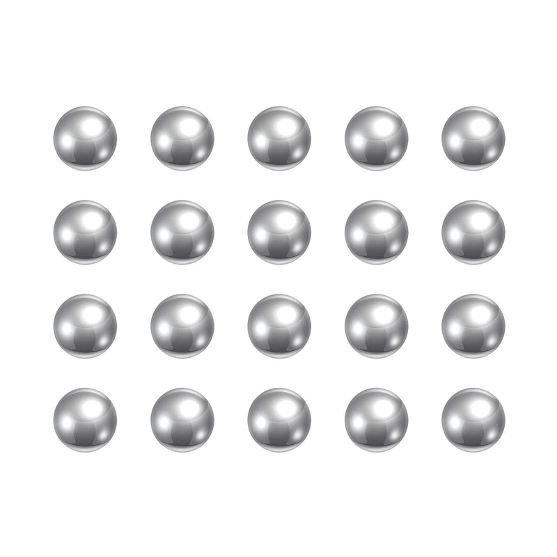 uxcell 50pcs 15/64" Chrome Steel Bearing Balls G5 Precision 15/64"