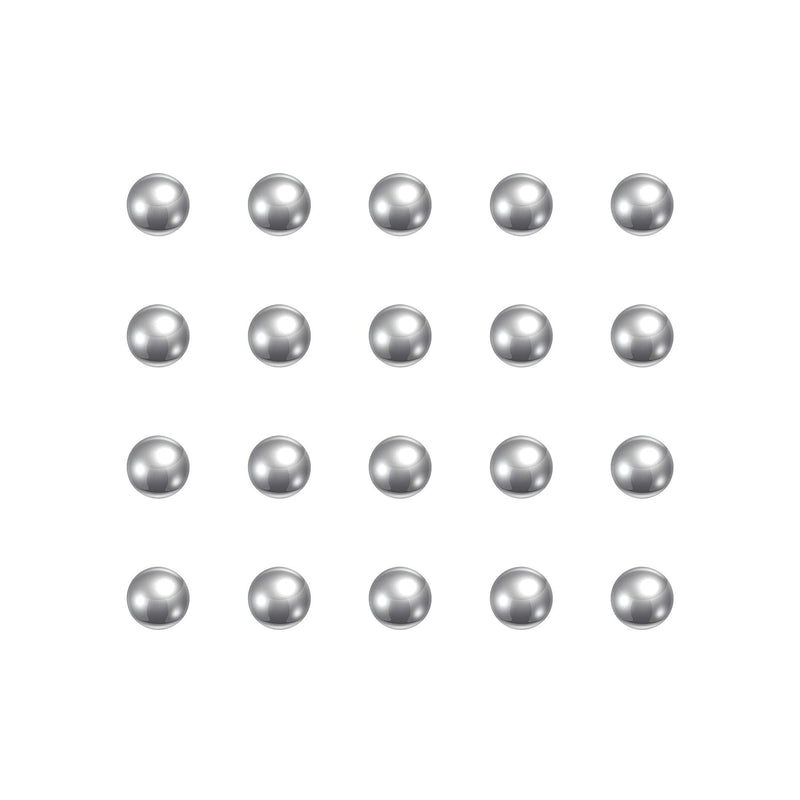 uxcell 30pcs 3mm Chrome Steel Bearing Balls G5 Precision