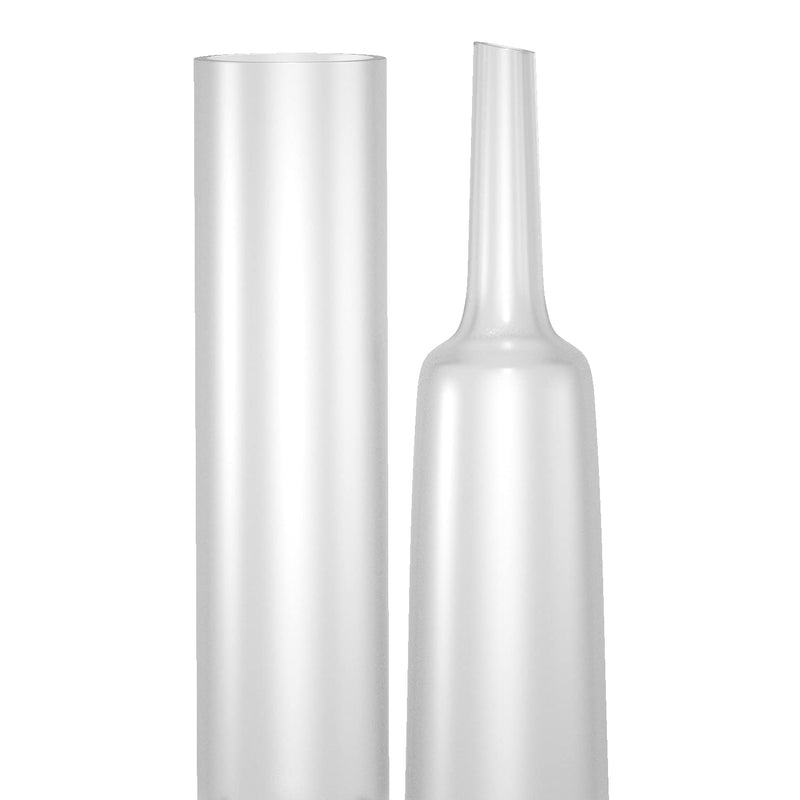 Diameter 1/2 Inch Dual Wall Clear Heat Shrink Tubing 3:1, 4Ft Long Electrical Shrink Tube for Wires,Marine Grade Shrink Tube with Adhesive Lined Waterproof 1/2"-4Ft