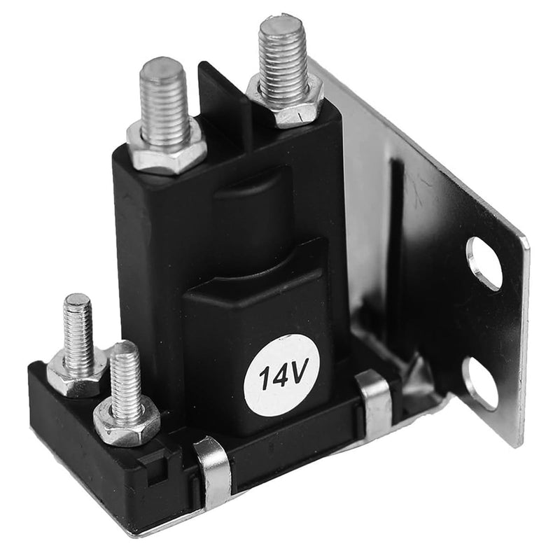 Golf Cart Solenoid 14 Volt 200A 4 Terminal Replacement for 1994-Up E-Z-GO TXT Gas Medalist ST Series 27153-G01 27153G01 612813