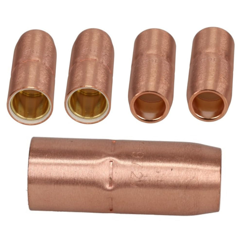 169-726 Mig Welding Nozzles 5/8" Flush for Miller Miller Millermatic M25 M40 and Hobart MIG Weld Gun 169726 (5 Pack) 169-726