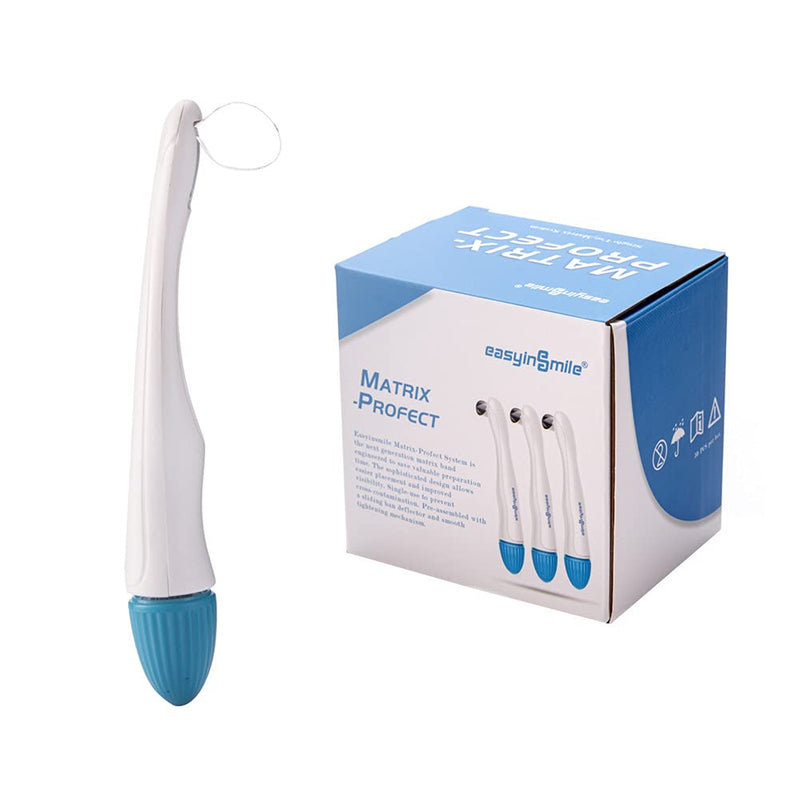 Dental Matrix Band, 50pcs Momar Restoration Matrix-Profecto Sectional Matrix Ring System Adjust (6MM-Standard) 6MM-Standard