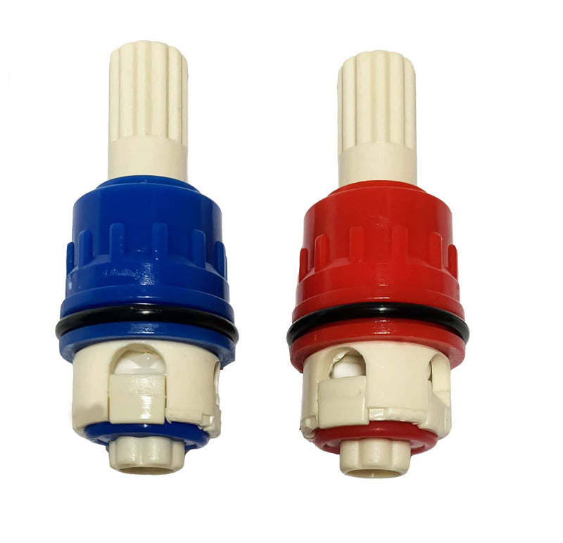 910-031/910-032 Replacement fits PP Hot/Cold Faucet Cartridge Blue,Red 2