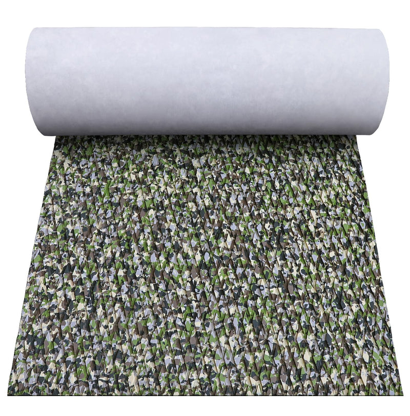 Hjdeck Boat Flooring Camo EVA Foam Boat Decking Self-Adhesive Marine Flooring Kayak Foam Decking Diamond Non-Slip Deck Grip Mat Marine Carpet for Yacht RV Flooring Surfboard Traction Pad (47.2"x11.8")