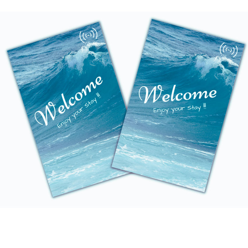 Hotel RFID KeyCard, Touchless Key Card (Pack of 200 Keys) Compatible with Saflok, Kaba, Onity, Ilco, and Securelox.
