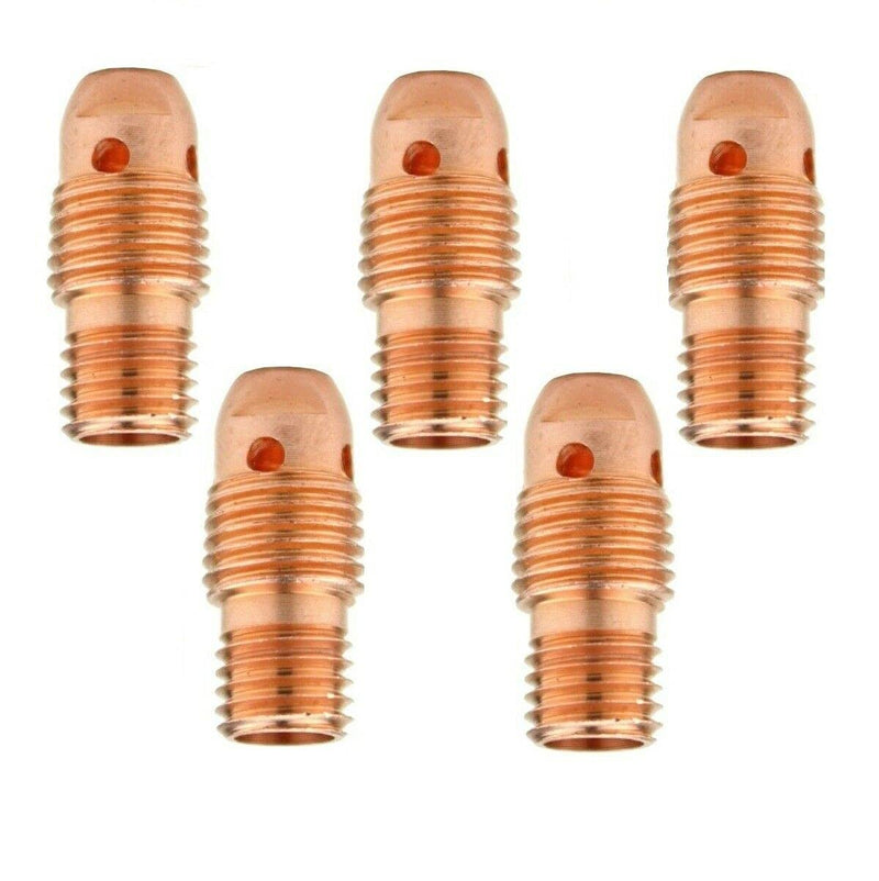 13N28 TIG Welding Collet Body 3/32” Collet Body For TIG Torch 9, 20, 25 Series Torches (Pack of 5) 13N28 3/32”