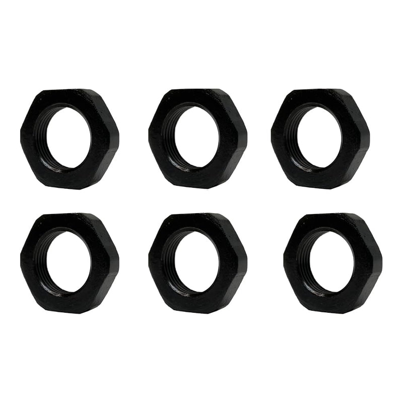 1/2"-28 Thread Jam Nuts Steel for 223 (Steel - 6pc)