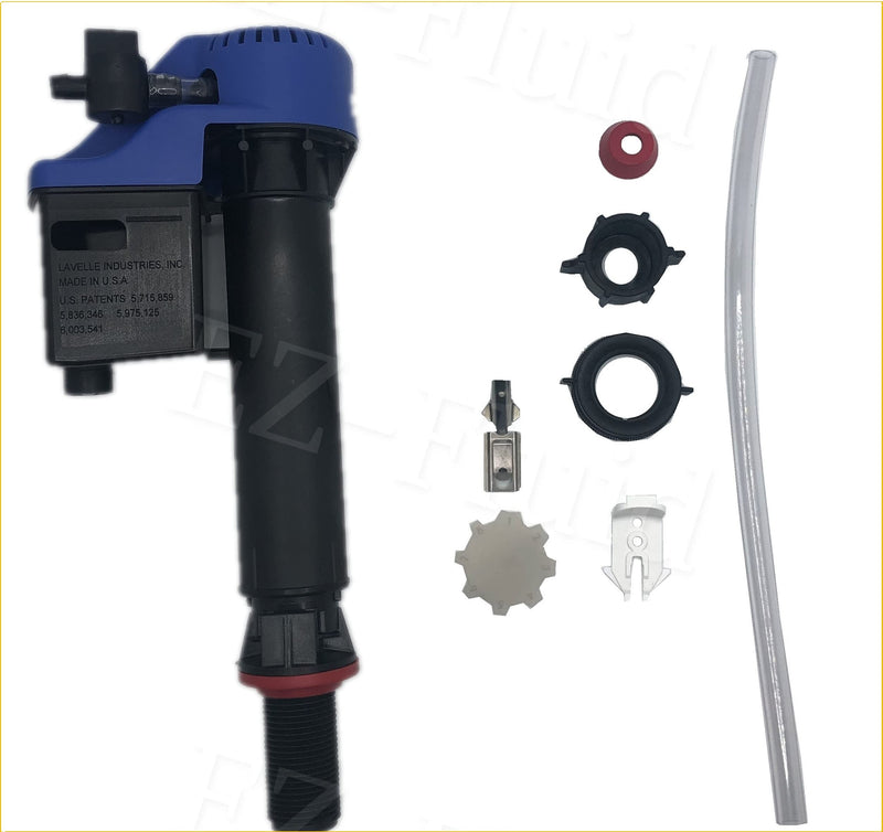 Genuine TOTO USA Made Korky 528GT Blue Universal Toilet Fill Valve Replacement Assembly Repair Kit Inside Tank Parts,Replace TSU99A.X and All other TOTO Toilets (1) 1