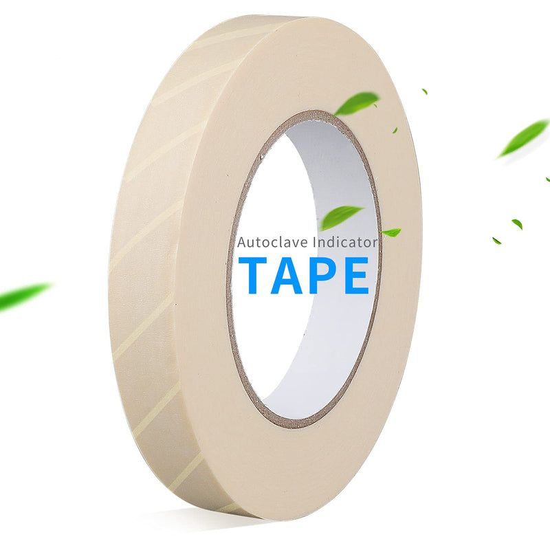 Autoclave Indicator Tape Steam Lead and Latex Free Dental Tattoo Supply 0.78" Wide, 54.68 Yards