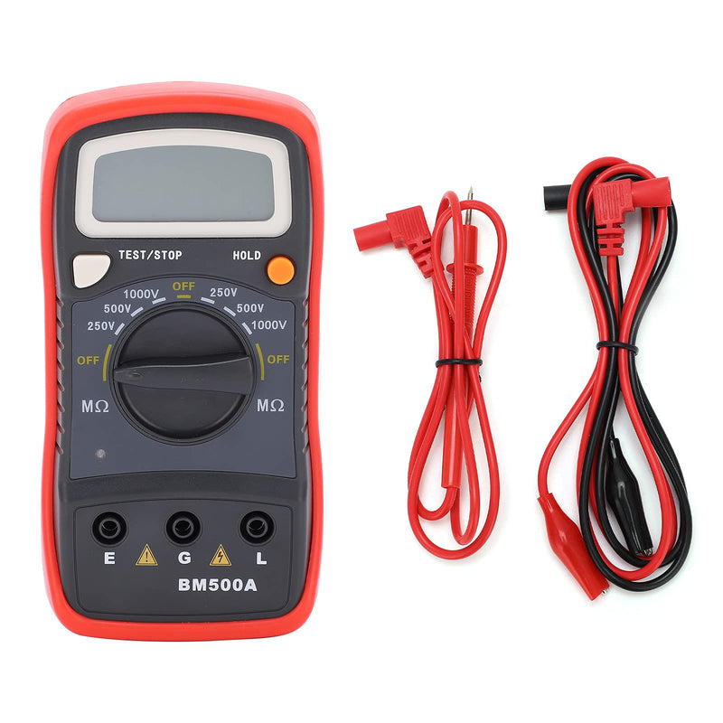 Digital Insulation Tester BM500A 1000V 1999MΩ LCD Display Megohmmeter Electronic Tester Maintenance