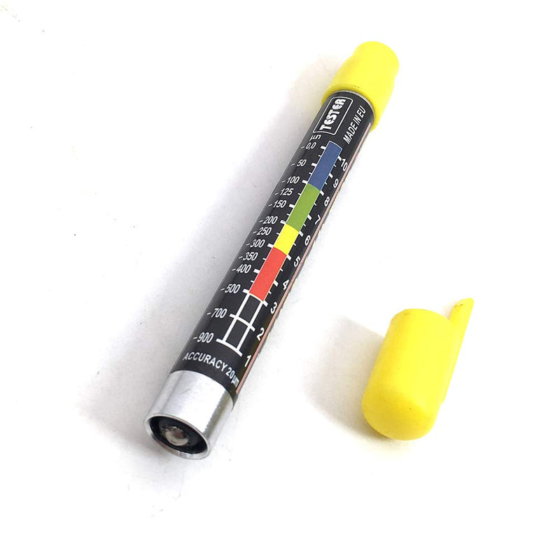 Paint Thickness Gauge,Paint Coating Tester, Car Body Damage Detector,Crash-Test Check, Car Paint Inspection,Water Resistant, Great to Have When Shopping for Used car(Size:17.8x7.2x1.7cm) 17.8x7.2x1.7cm