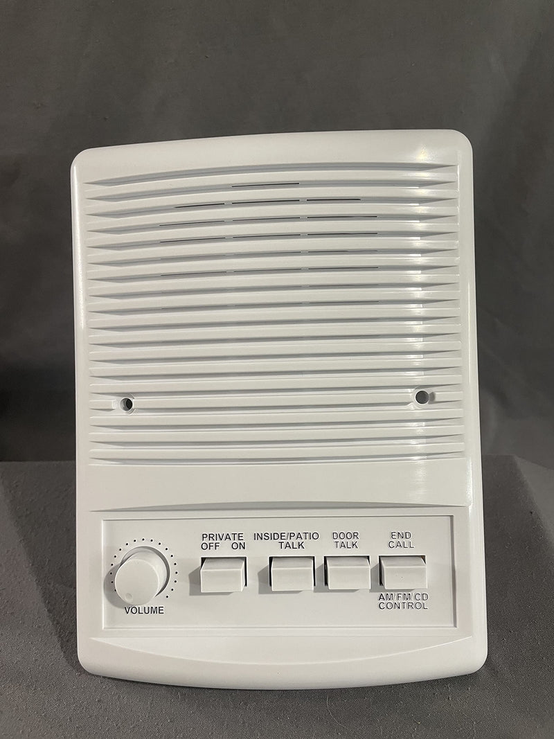SCFM White Replacement Faceplate for Nutone Intercom Speaker ISA-445 IS-445 ISA-449 IS-449 ISA-445WH ISA-449WH IMA-4406 Speaker