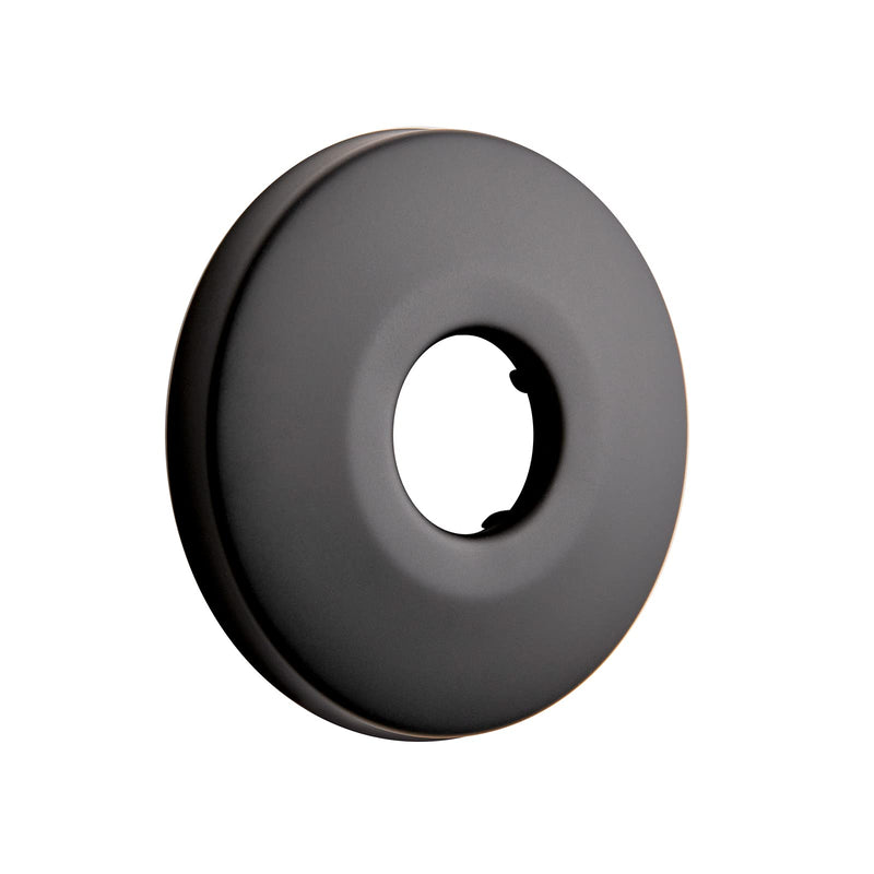 OFFO Shower Arm Flange 2.5 inches in Outer Diameter Replacement Shower Head Arm Escutcheon Plate Suitable for Most Brands Shower Head Arms, Matte Black 2.5-inch
