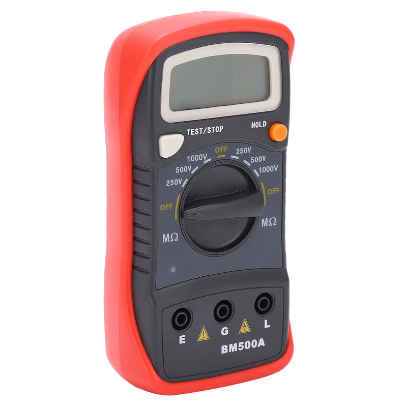 Kadimendium BM500A 1000V Digital Multimeter LCD Tester Digital Insulation Meter Megohm Meter Electrical Tester for Motor Cables