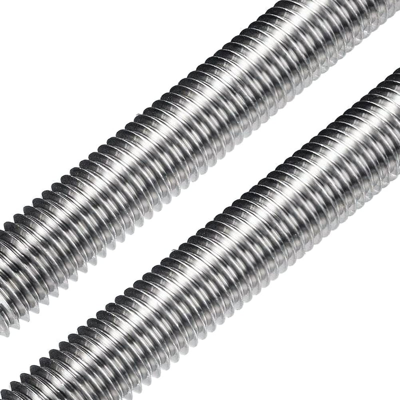 Beduan 304 Stainless Steel Long Threaded Screw, M6-1.0 Thread Pitch, Fully Threaded Rod, Right Hand Threads, 250 mm Length (Pack of 2) M6*1.0(pack of 2)