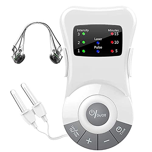 WSJQWHW Rhinitis Instrument Physiotherapy Massage Instrument Infrared Physiotherapy Anti-Snoring Smart Stop Snoring Device (Color : White)