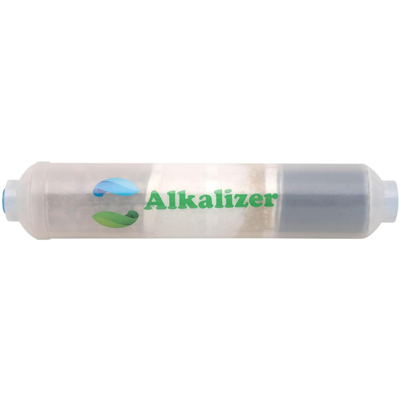 10-Inch Ultima Alkalizer, Universal Alkaline Post Filter Replacement for Reverse Osmosis RO Under Sink Water Filter System, Alkaline Water Ionizer to Increase Water pH
