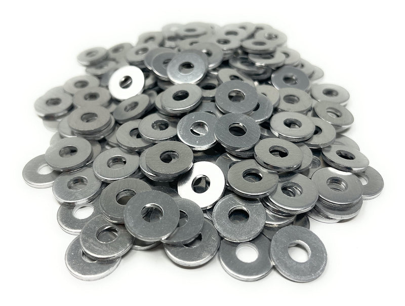 Metal Magery Aluminum Backup POP Rivet Washers for 3/16" Diameter Rivets, Pack of 250