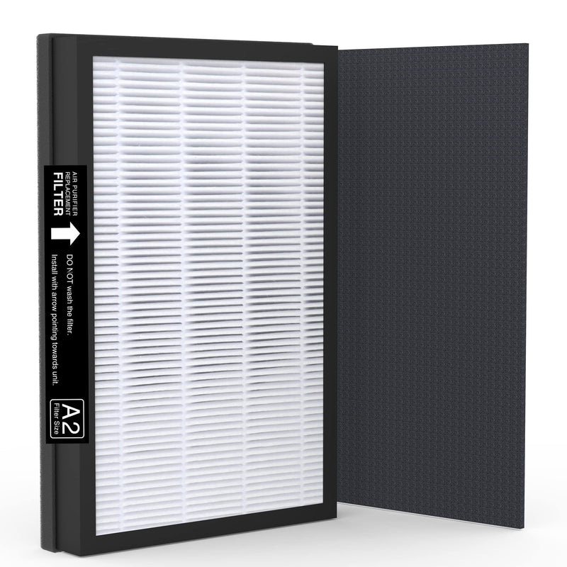 A2 H13 True HEPA Replacement Filter Fit for Filtrete 3M A2 Air Purifier 1 Pack