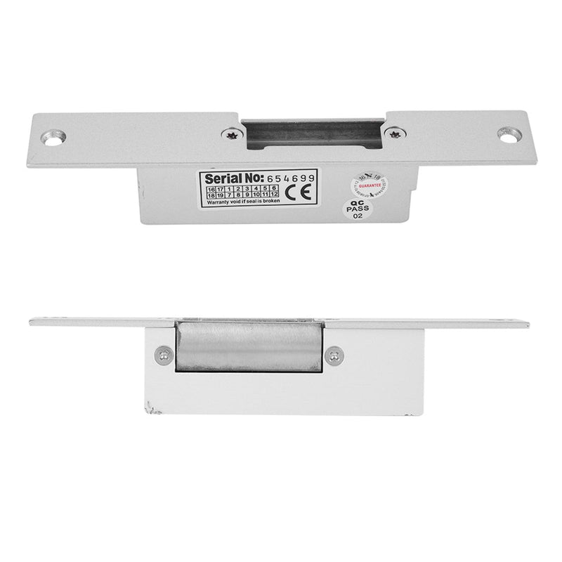 Meiyya Electric Strike, Practical Door Lock, Durable Safe Metal Doors for Wooden Doors(NO Cathode Lock)