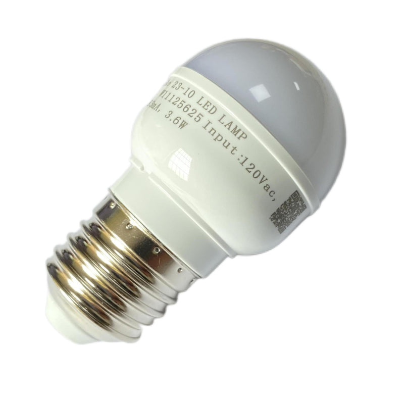 W11216993 W11125625 for Whirlpool Refrigerator Light Bulb AP6329125 4813672, PS12349398, W10820003, W11125625. White，Wattage:3.6w