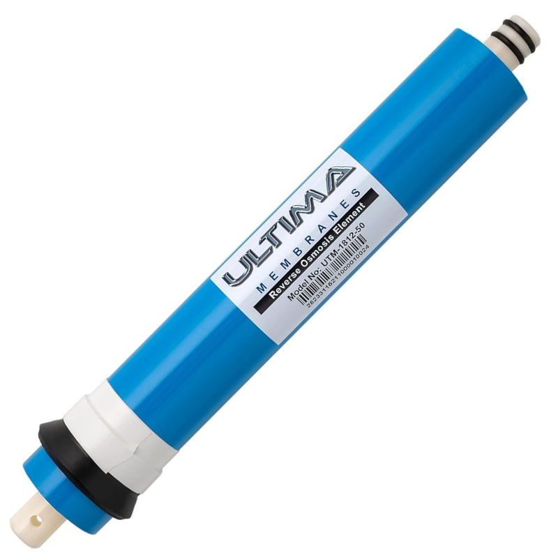 Ultima Universal Reverse Osmosis Membrane, Water Filter System Replacement Cartridge for Undercounter and Undersink Filter (50 GPD) 50 GPD