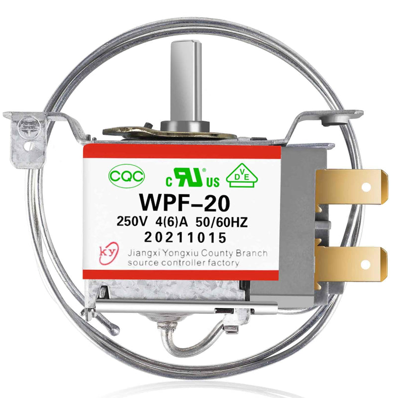 Mini Fridge Thermostat, Universal WPF-20 Freezer Thermostat Controller 2pin / Compatible with wpf16 and wpf18【Can Provide Installation Tutorial】 WPF20