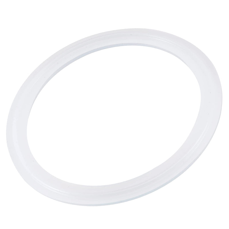 MECCANIXITY Silicone Rubber Gasket Industrial Flange O-Ring 106mm OD White Fit for 3.5 Inch Clamp 3.5"