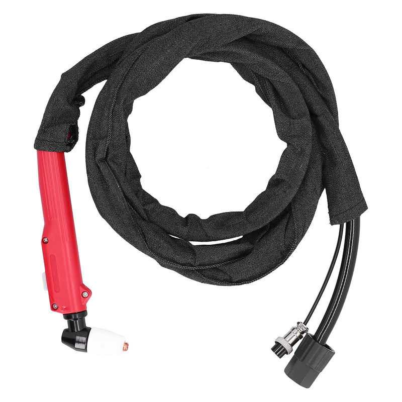 Plasma Cutting Torch PT31 Straight Handle Air Plasma Cutter for 40A 50A Machines Red
