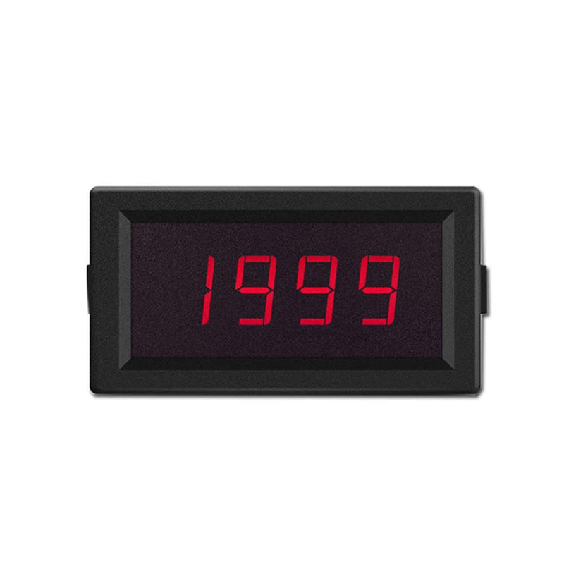 Taidacent Ohm Meter Resistance Tester Ohmmeter Digital DC Resistance Measuring Instrument Fixture Resistance Measure Panel Meter (200K Ohm, DC5V with Cover)