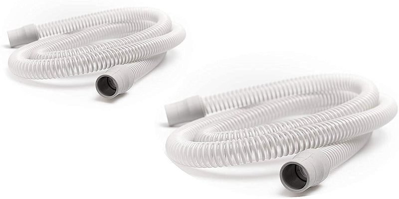 Universal CPAP Tube by Snugell (8 ft 2-Pack) - Medical Grade Flexible Polymer CPAP Hose - Compatible with All Major CPAP Machines and Most CPAP BiPap, and BiLevel Device Brands 1
