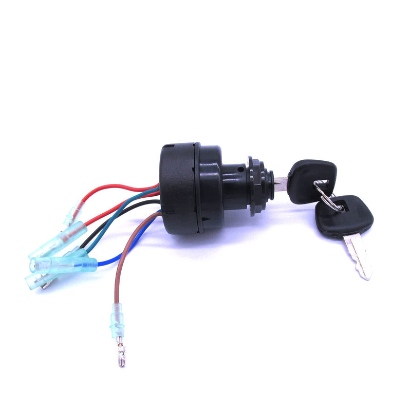Boat Engine 353-76020-3 353760203 353760203M Main Key Switch for Nissan for Tohatsu / 5040113 for Evinrude Johnson OMC Outboard Motor Lack Push Button Key Switch, 12 Volts