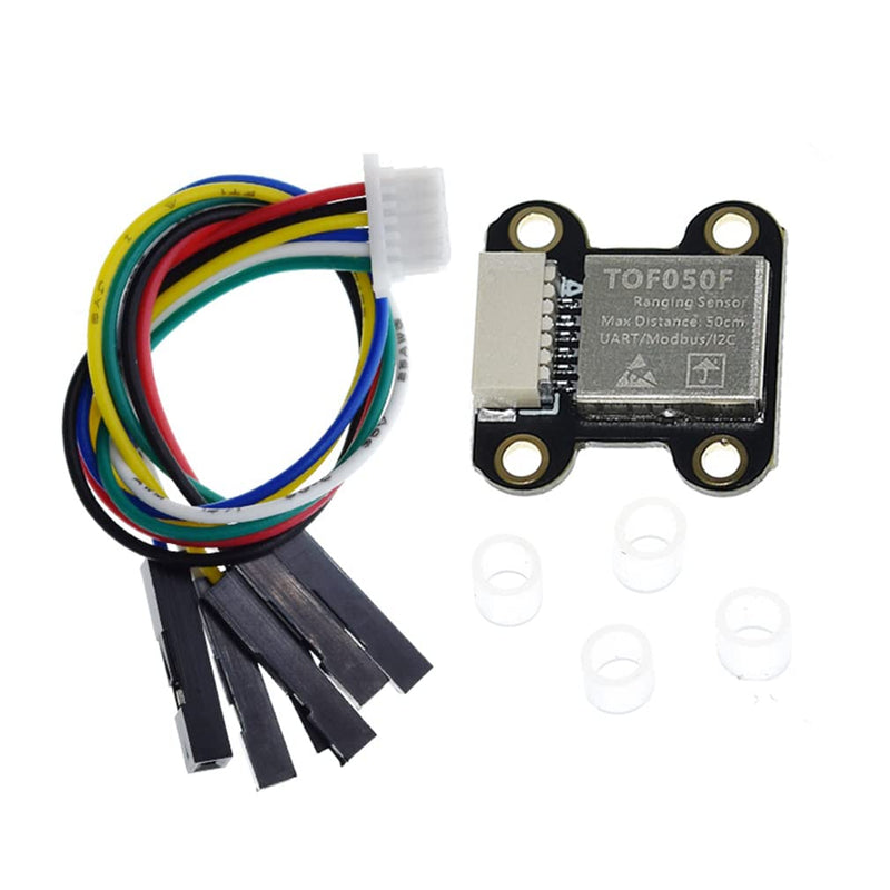 HiLetgo TOF050F VL6180 Time-of-Flight (TOF) Distance Measurement Sensor Built-in MCU Algorithm with UART IIC I2C MODBUS Modes Measuring Distance 50CM