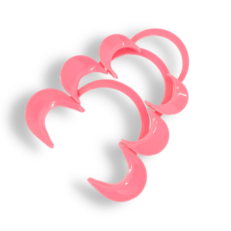 Cheek Retractor Mouth Opener C-Shaped | 3 Pack (Small Medium & Large) | Teeth Whitening Supplies | Tooth Gem Supplies | Cute Solid Pink Design