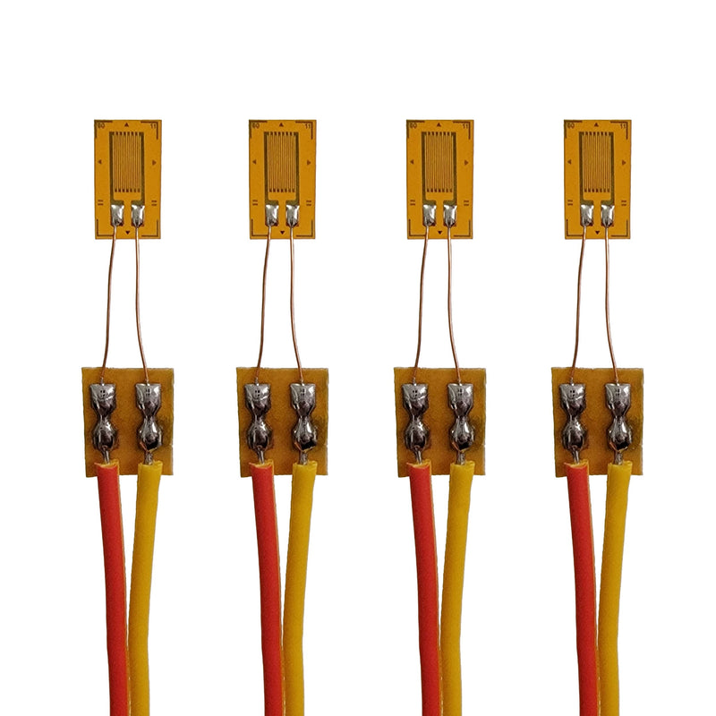 BF120 3AA 120 Ohm Strain Gauge High-Precision Resistance Foil Strain Gauge,Weldable Strain Gauge Surface Strain Gauge Circuit (BF120-3AA) BF120-3AA