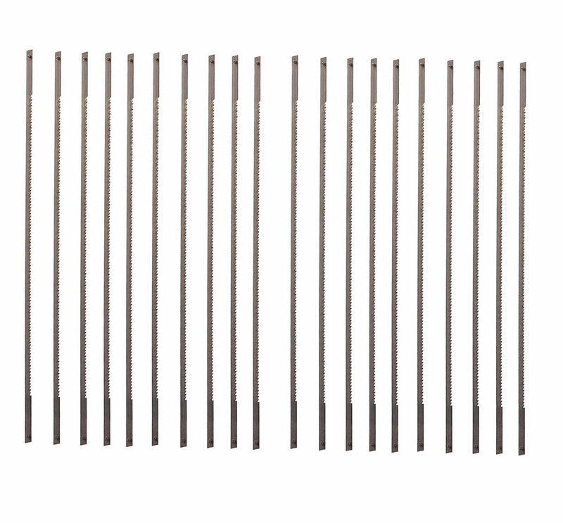 FOXBC Coping Saw Blades for Metal Cutting, 6-1/2 Inch, 24TPI - 20 Pack