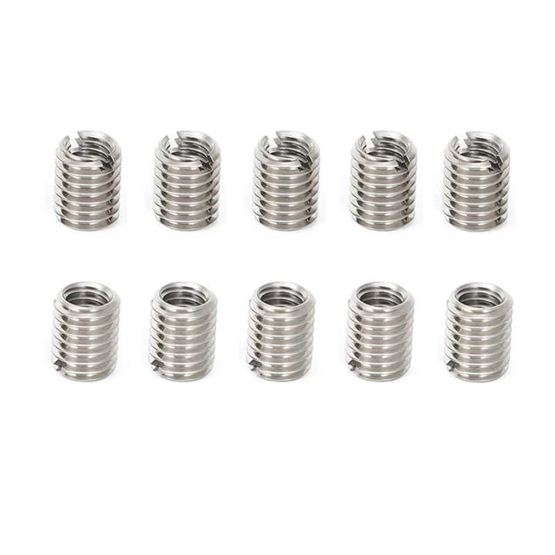 10PCS Thread ADAPTERS M8 8MM Male to M6 6MM Female Threaded Reducers Stainless Steel Fastener Accessory M8 to M6