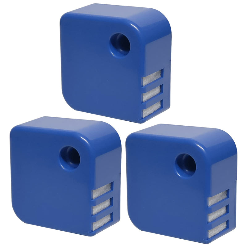 PDC51V1 Demineralization Cartridge Compatible with Vick Humidifier Model V4600, V5100, VUL575, and Sunbeam696, Works to Collect White Dust, Pack of 3, Blue 1
