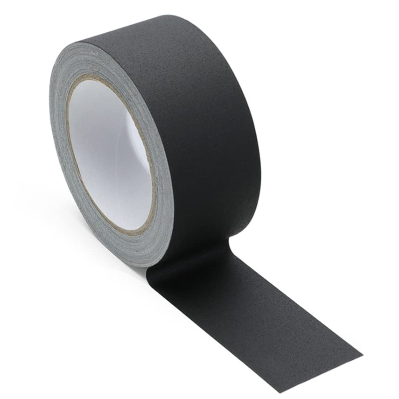 Cloth Bookbinding Repair Tape Cloth Book Repair Tape 2 Inch by 33 Feet Self Adhesive Non Reflective Cloth Tape for Old Books Antique Books Daily Supplies (Black) Black
