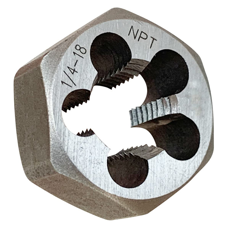 NPT Pipe Hex Die Cartbon Steel 1/4"-18