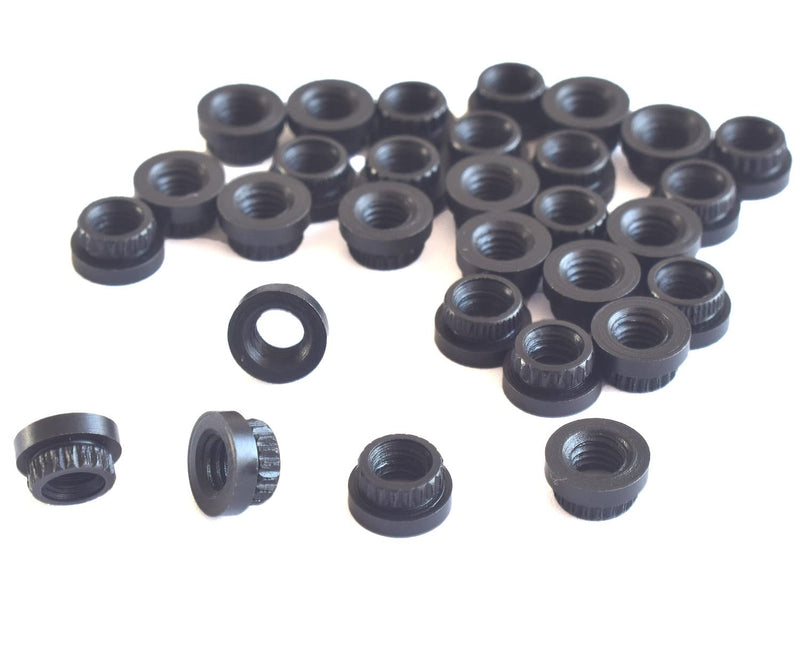 M3 Stainless Carbon Steel Self clinched Clinching Rivet Nut Fastener 30pcs/Pack (M3 Carbon Steel Press nut) M3(30pcs)/carbon steel