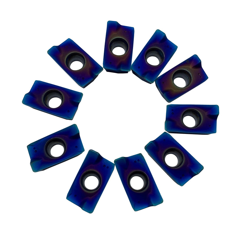 GBJ APMT1604 PDER APMT160408PDER Milling Inserts Turning Inserts Cutting Tools for BAP400R Milling Inserts Tool Holders Processing Hard Steel Parts (APMT1604PDER ZM1135) APMT1604PDER ZM1135