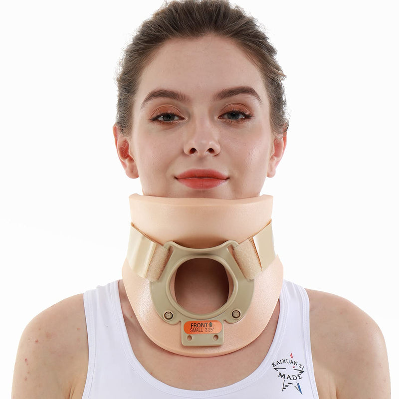 Philadelphia Neck Brace Foam Lightweight Soft Cervical Collar Height 3 1/4 Inch Immobilizer Collar Support Neck Traction Device Neck and Head Braces (SizeL) Odorless L