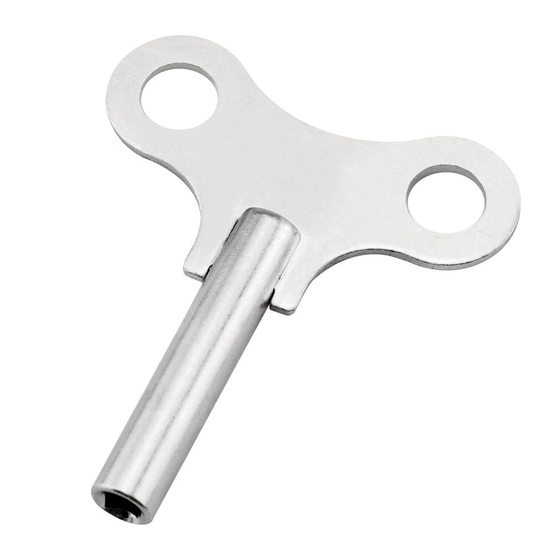 Clock Winding Key Wood Clock Key Metal Clock Key Sturdy Clock Tool Winding Chain Repair Tool Clock Accessories, Silver